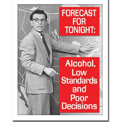 Ephemera - Forecast Tin Sign