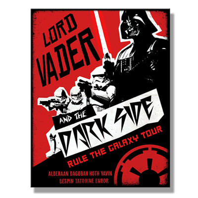 Star Wars Lord Vader Tin Sign