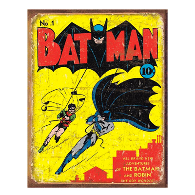 DC Batman No.1 Cover Tin Sign