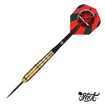 Shot Redline M4CH1 80% Tungsten Steel Tip Dart Set