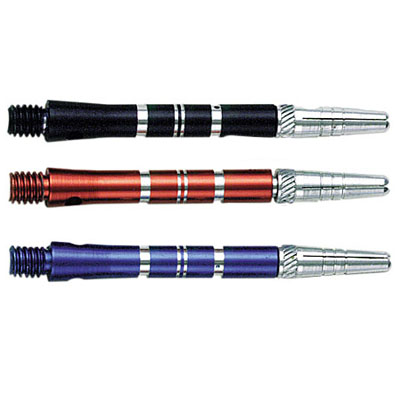 Top Spin Anodized Aluminum 2BA Dart Shafts - Short and Medium 