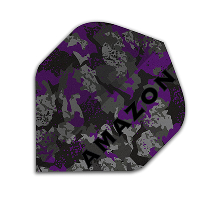 Amazon – Purple Camo Dart Flights