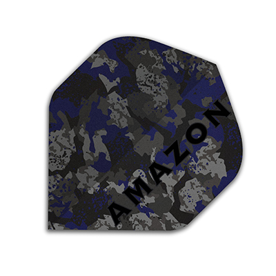 Amazon – Blue Camo Dart Flights