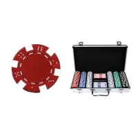 300 Piece 11.5 Gram Composite Dice Poker Chip Set