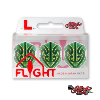 Shot L-Style EZ L3 Shape Tao Kota Kota Dart Flight Set