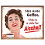 Aside Coffee Tin Sign