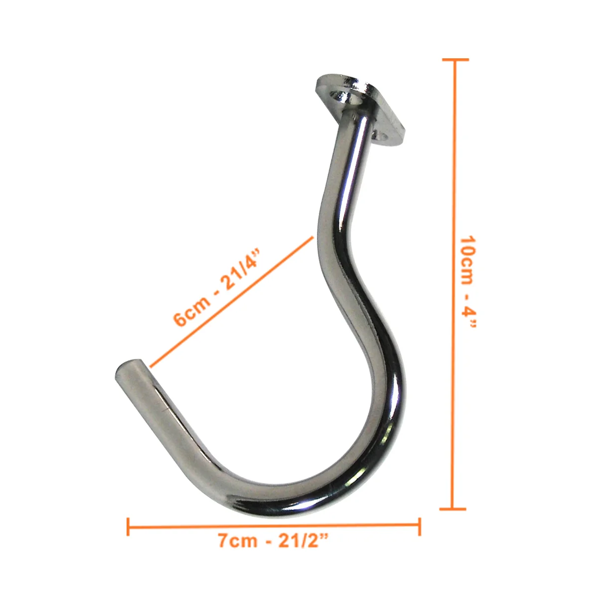 Under Hang Chrome Hook