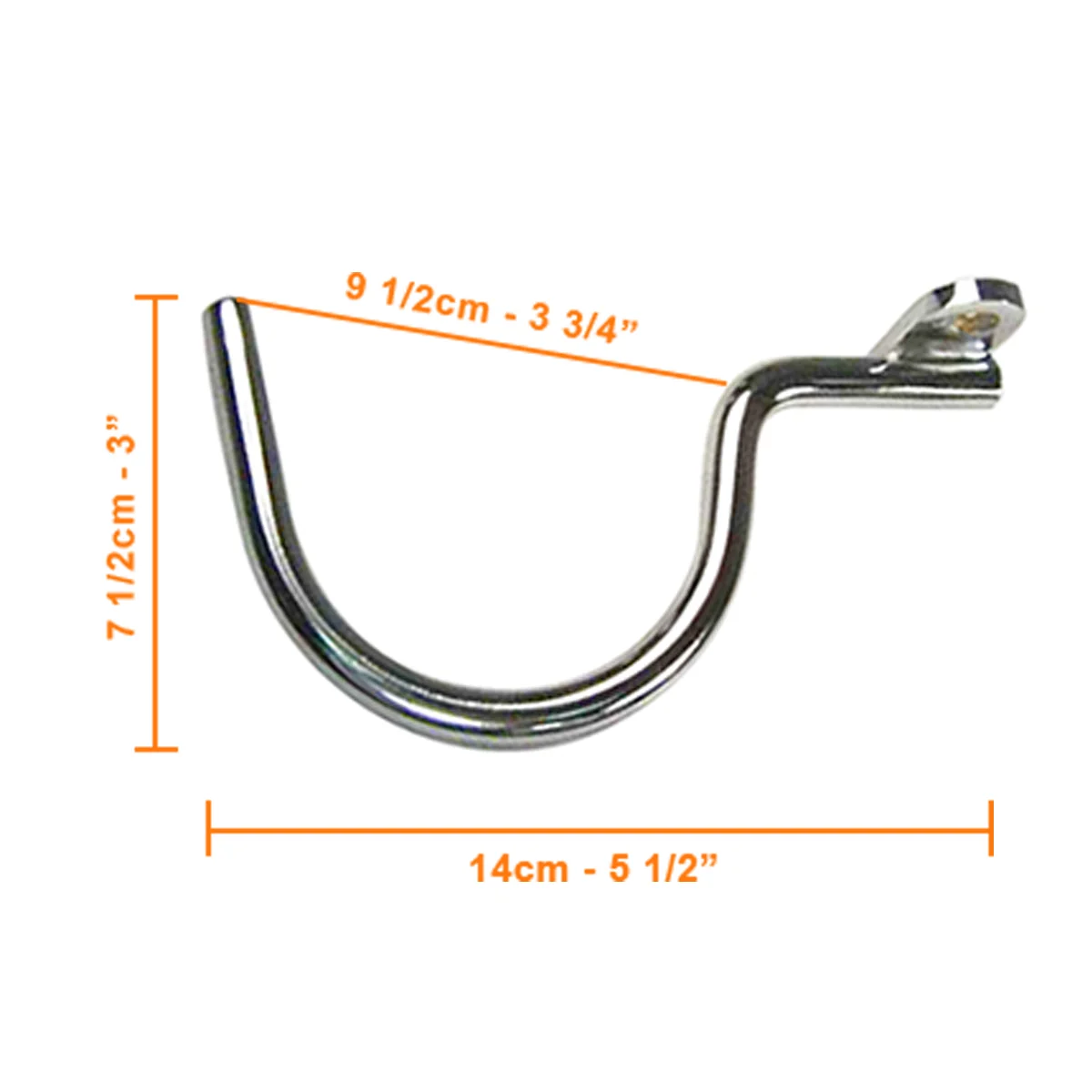 Side Hang Chrome Hook