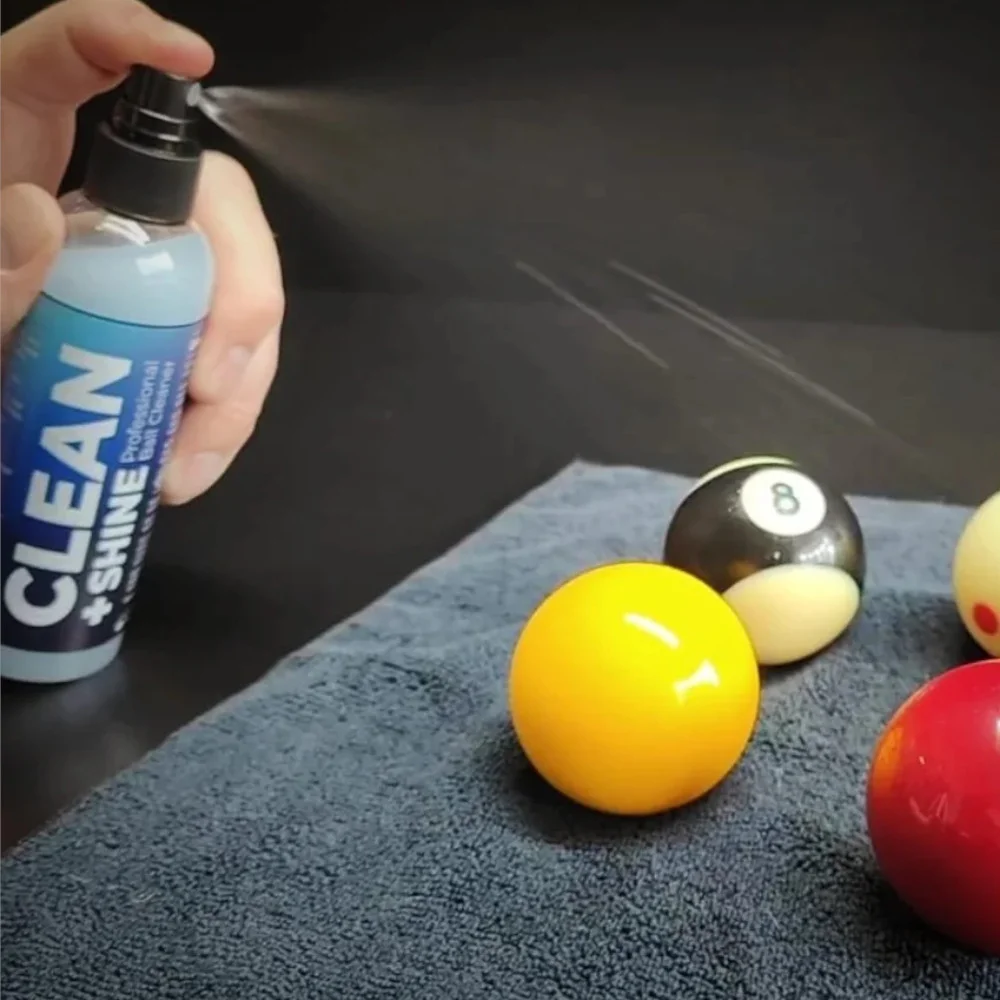Clean + Shine - Professional Ball Cleaner for Billiard Balls - 125ml bottle