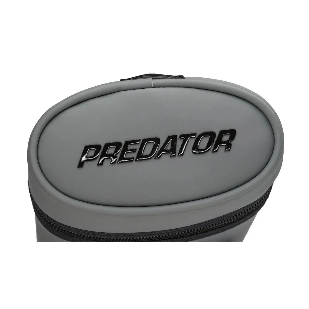 Predator Roadline Gray/Black Hard Cue Case - 2 Butts x 4 Shafts
