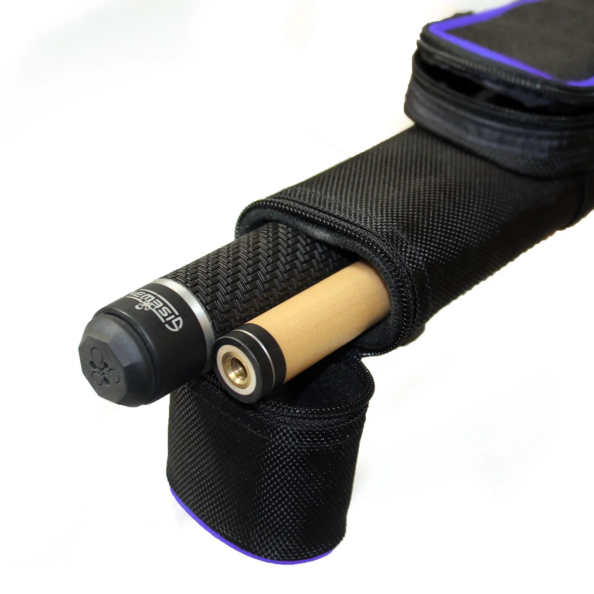 Nemesis Extreme 1-Butt / 1-Shaft Cue Case - Purple