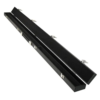 3/4 Snooker Black Box Cue Case