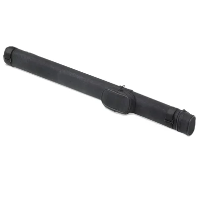 Oval Soft Touch Black 1B/1SCue Case
