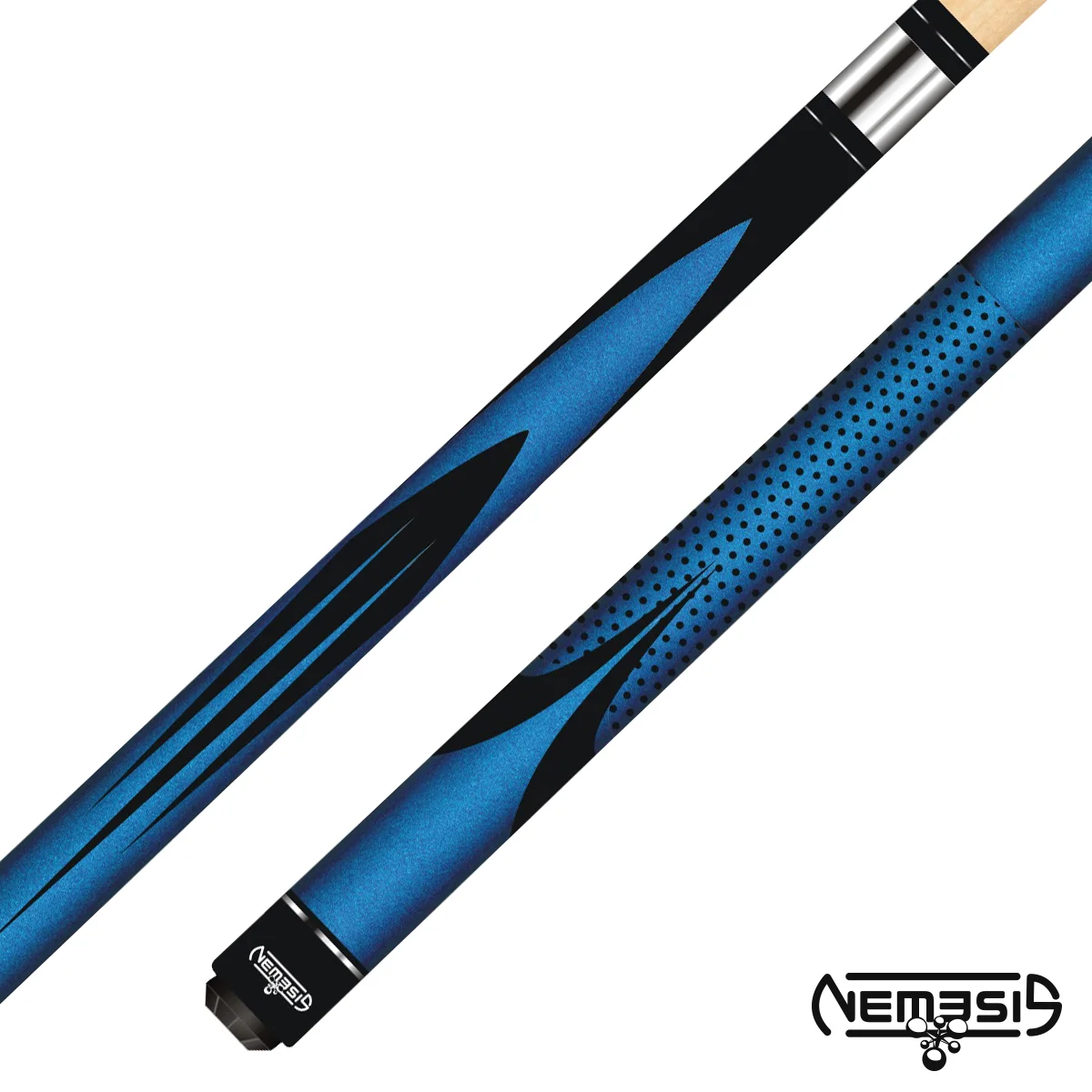Nemesis Sportec K50 Blue Metallic Pool Cue