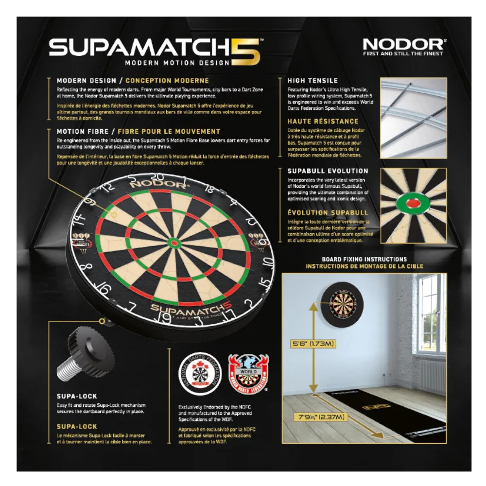 Nodor Supamatch 5 Dartboard
