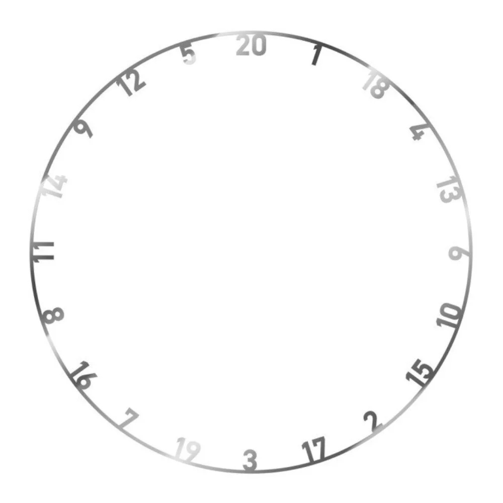 Bull's Dart Board Number Rings - Set of 3 Colors