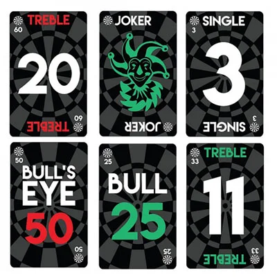 Deal-A-Dart Dart Card Game