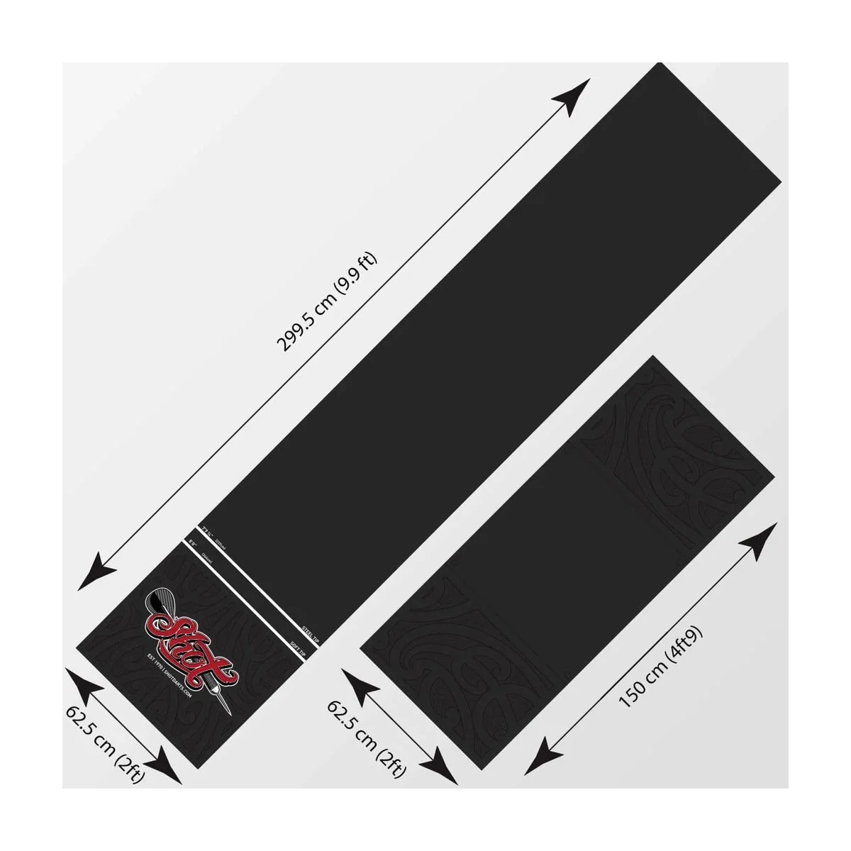 Shot Professional T Dart Mat