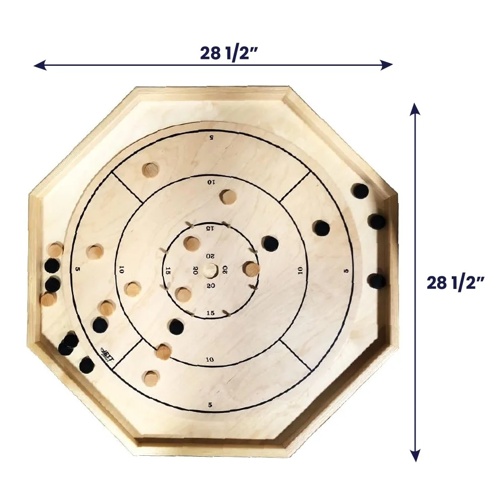 Deluxe Ash Crokinole Board