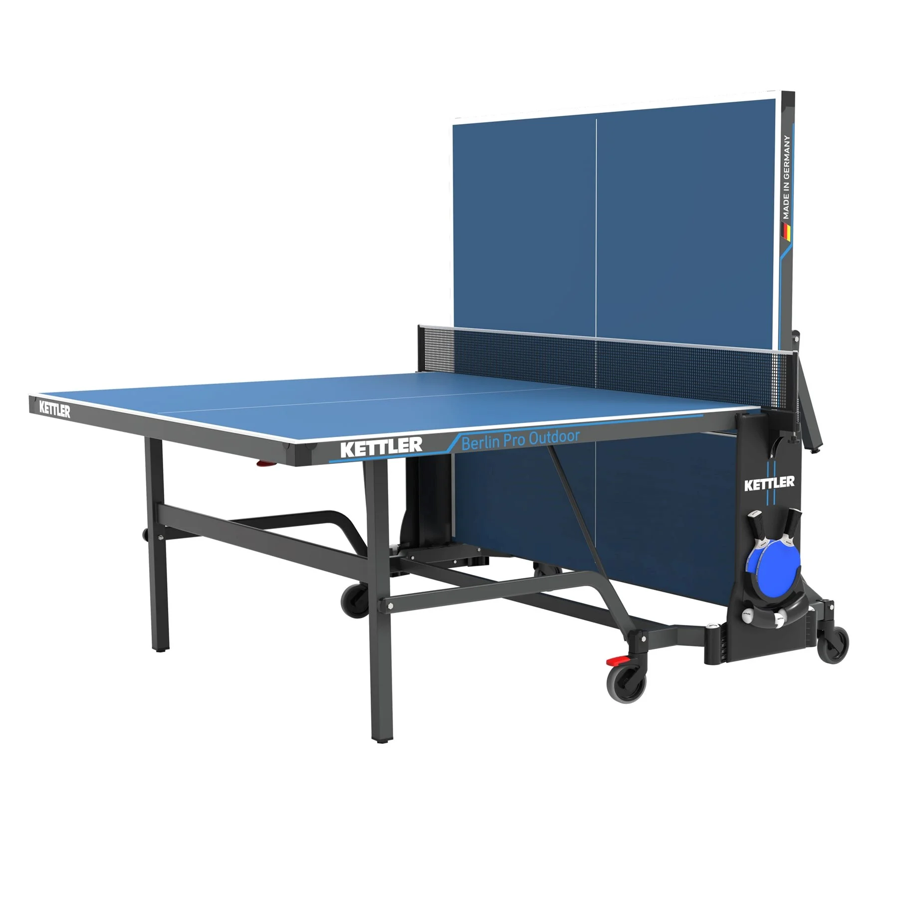 Kettler Berlin Pro Outdoor Table Tennis - Blue