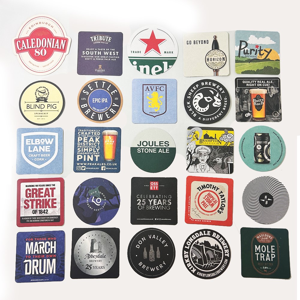 25 Traditional Beer Mats from the Pubs of Britain: Series 1