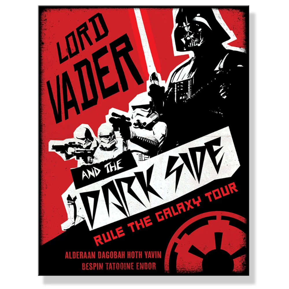 Star Wars - Lord Vader - Rectangular Tin Sign