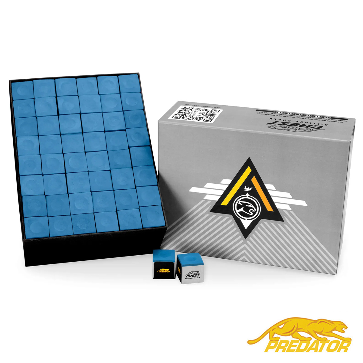 Predator Crest Billiard Chalk Box -144 Pieces