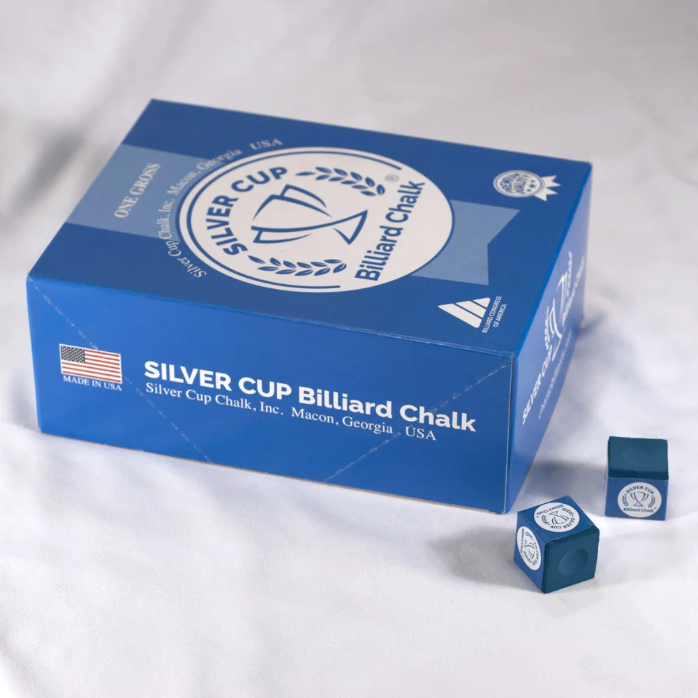 Silver Cup Billiard Chalk