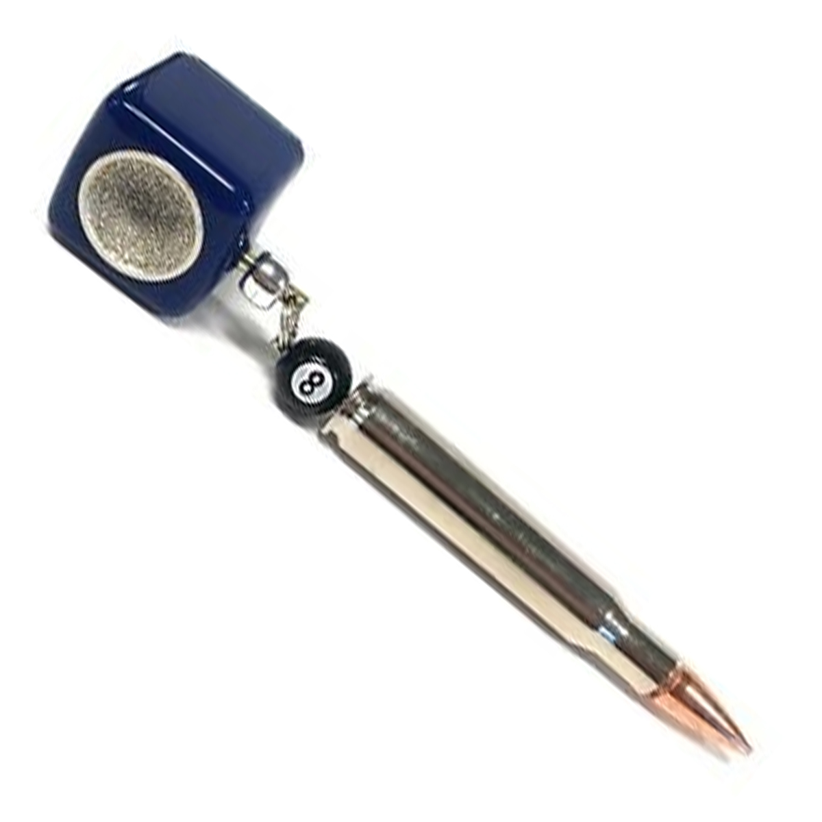 Silver Bullet Cue Chalker and Scuffer - Blue
