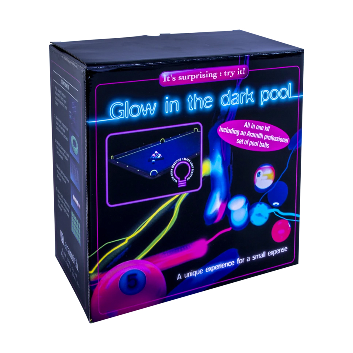 Aramith Glow in the Dark Fluo Kit - 2 1/4in