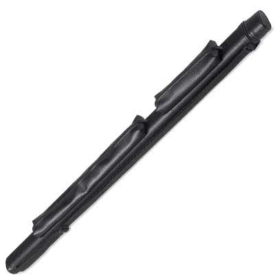 3/4 Snooker Black Oval Cue Case