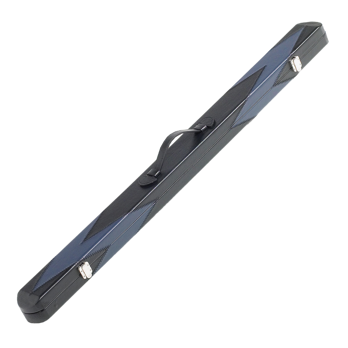 Round End Black/Blue 1B/1S Hard Box Cue Case