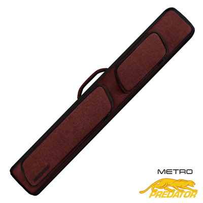 Predator Metro Red Hard Pool 2B/4S Cue Case