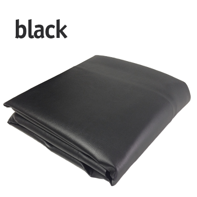 Naugahyde Fitted Black Crown Cover - 8ft
