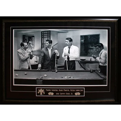 The Rat Pack - Large Wooden Framed Picture