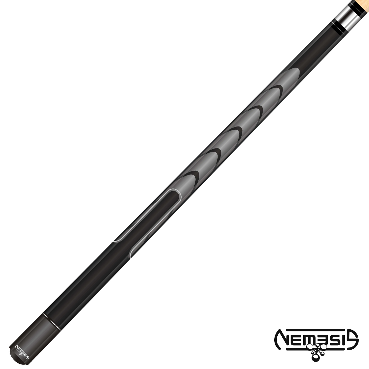 Nemesis Sportec D3 Charcoal Metallic Pool Cue