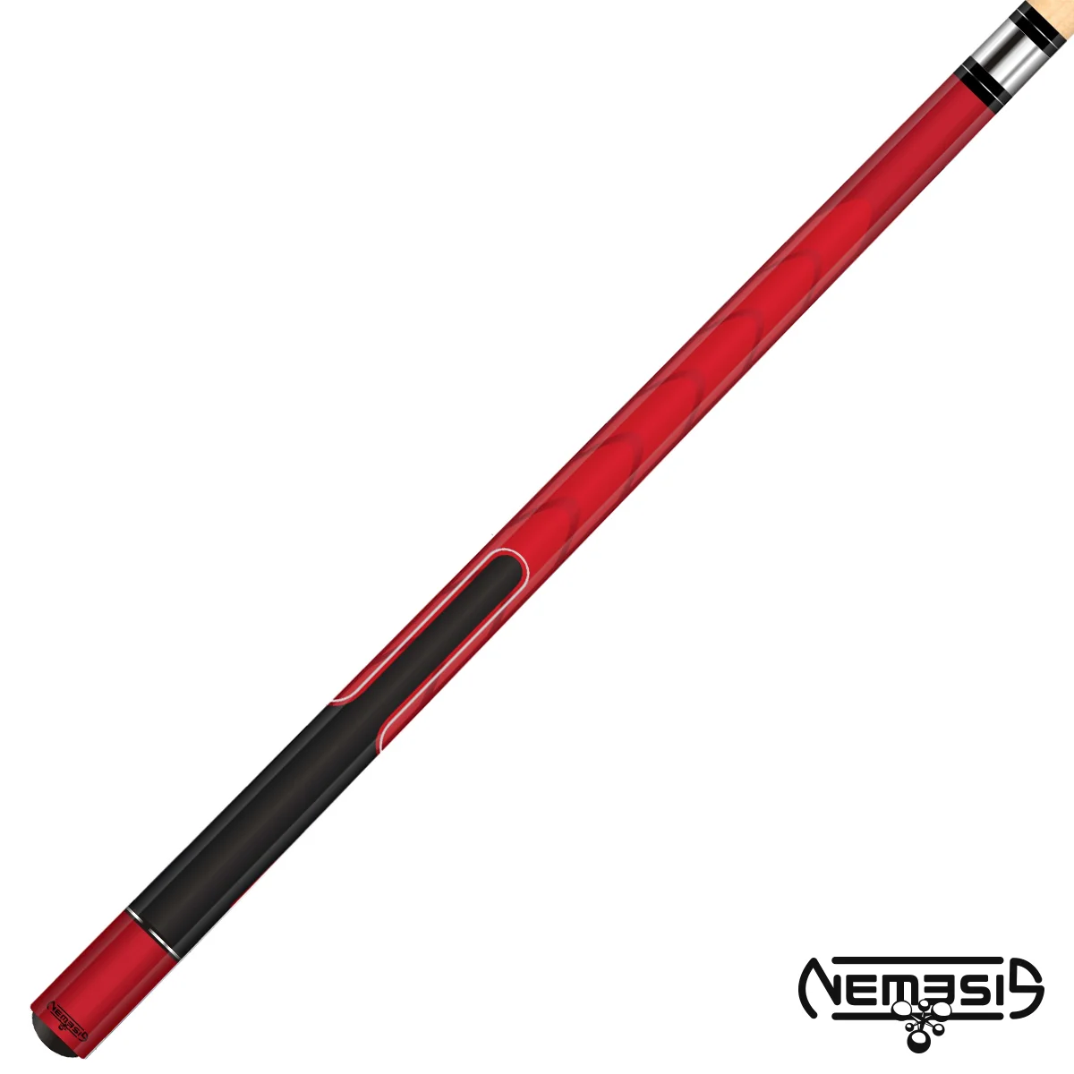 Nemesis Sportec D1 Red Metallic Pool Cue