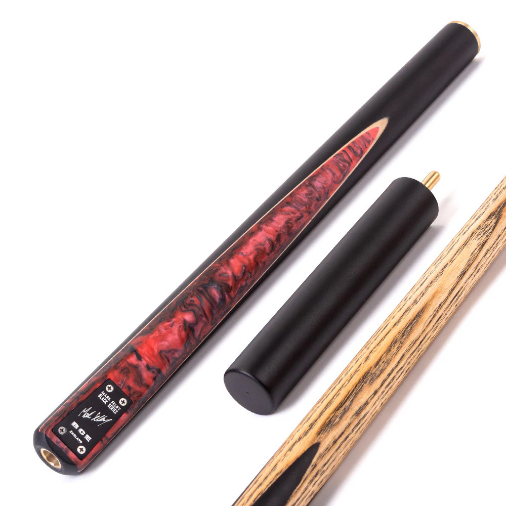 BCE Black Series - Mark Selby 3 piece Snooker Cue - Scarlet Red and Black (GMP-4)