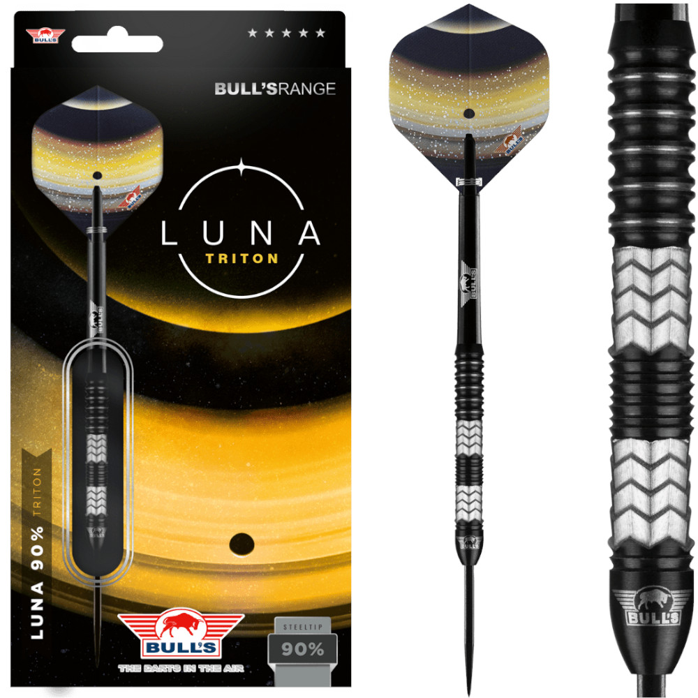 Bull's Luna Triton 90% Tungsten Steel-tip Darts