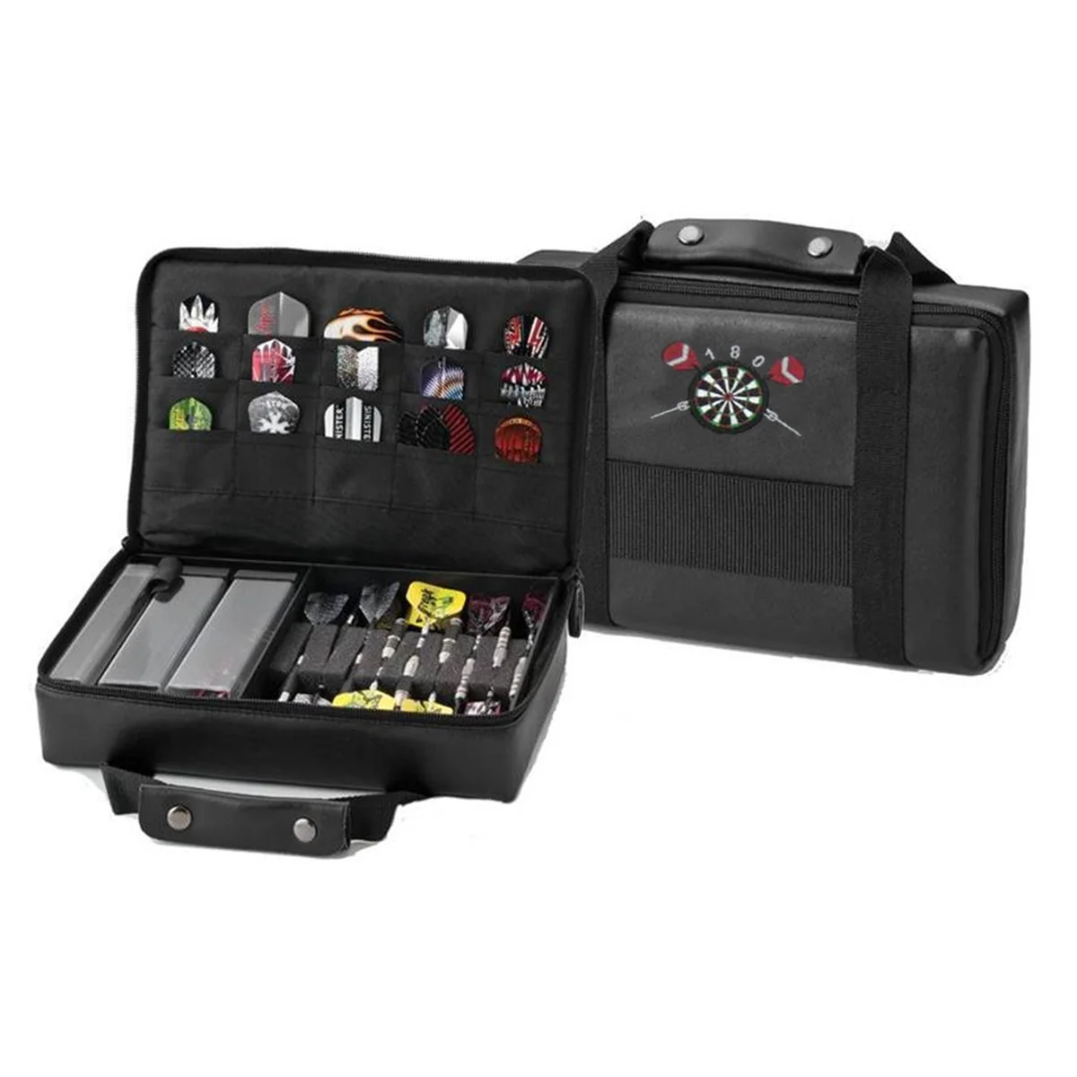 180 Case Pro 3 Dart Set Suitcase - Black