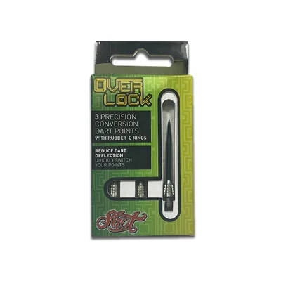 Shot Overlock Dart Conversion Points - Silver