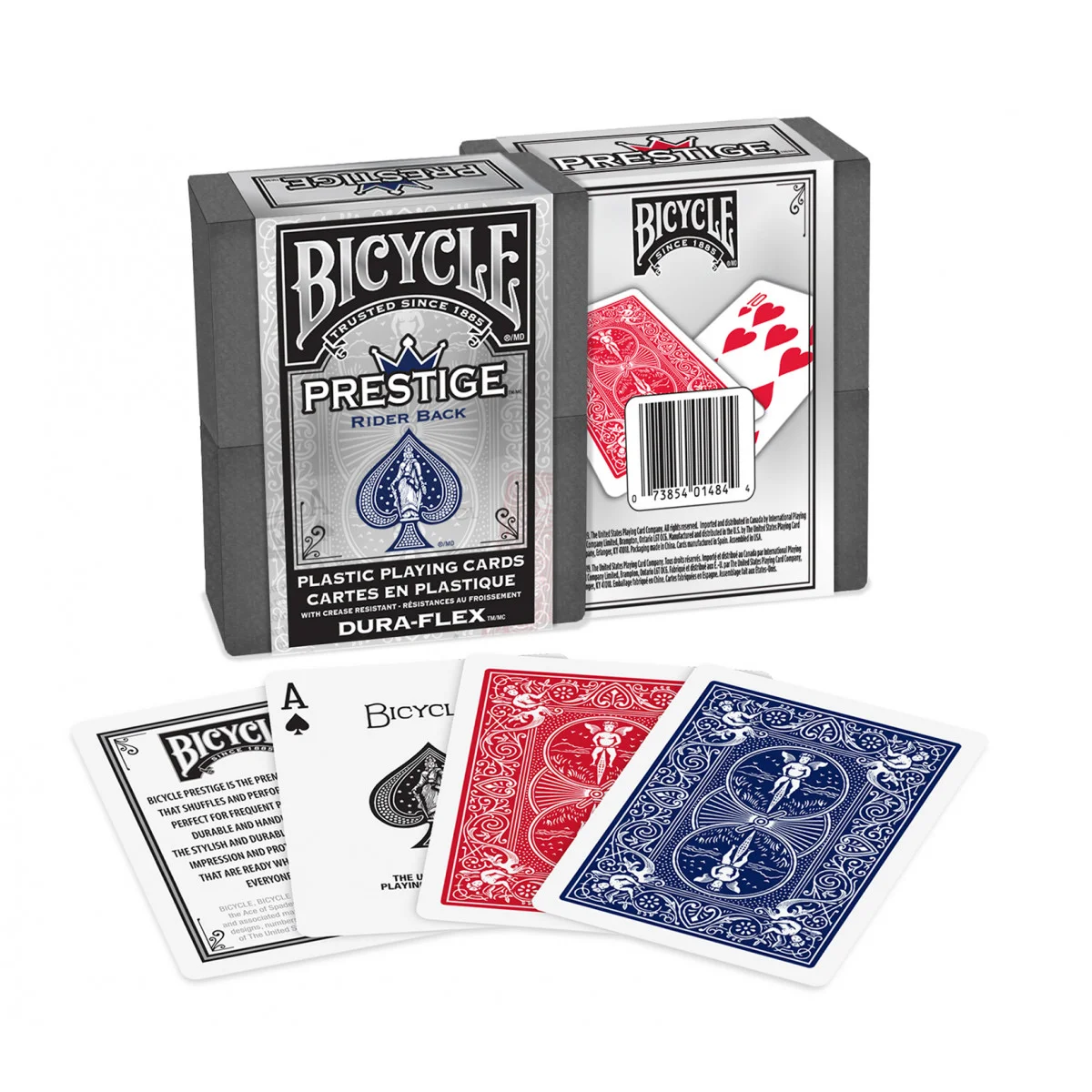 Bicycle Standard Index Prestige 100% Plastic Playing Cards - Single Deck