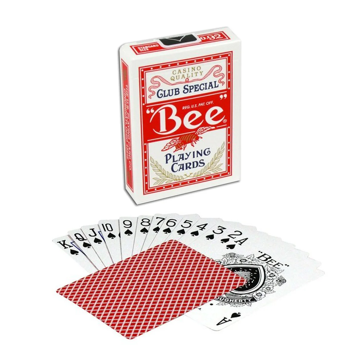 Bee Standard Index Playing Cards - Single Deck