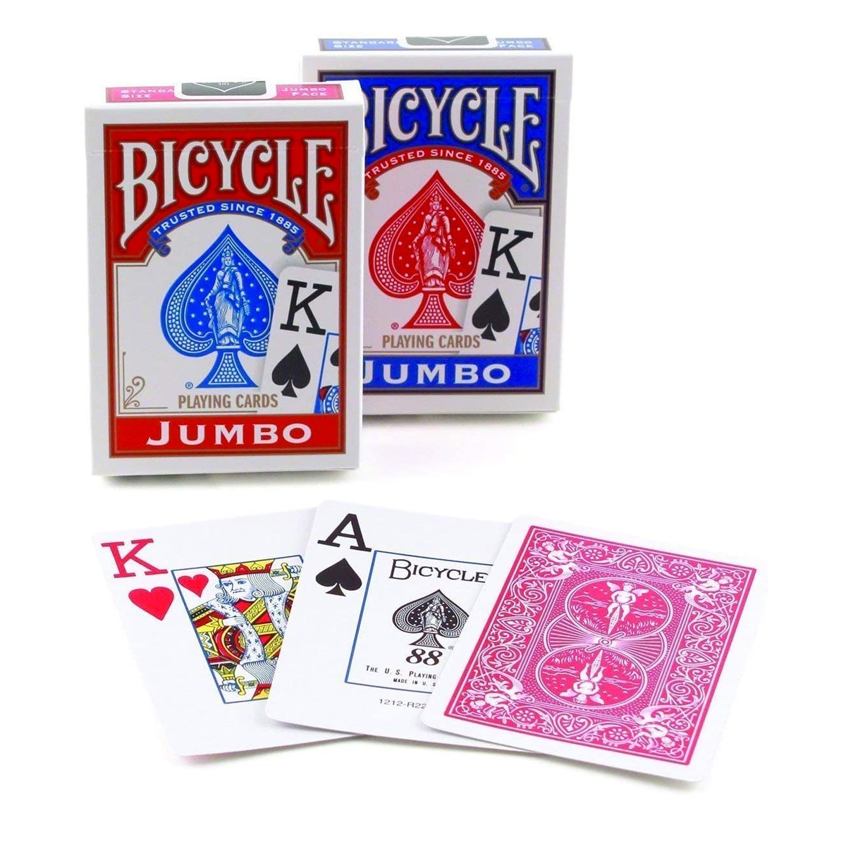 Bicycle Jumbo Index Playing Cards - Single Deck