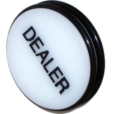 Dealer Button Large 3''