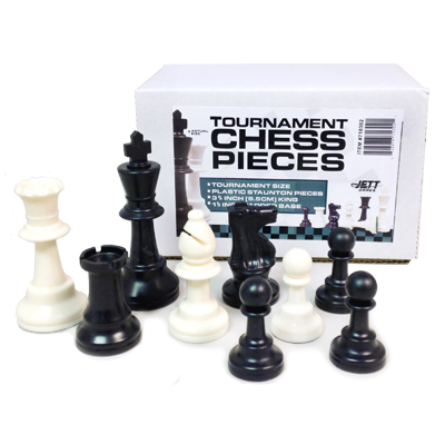 Jett Plastic Chessmen Set