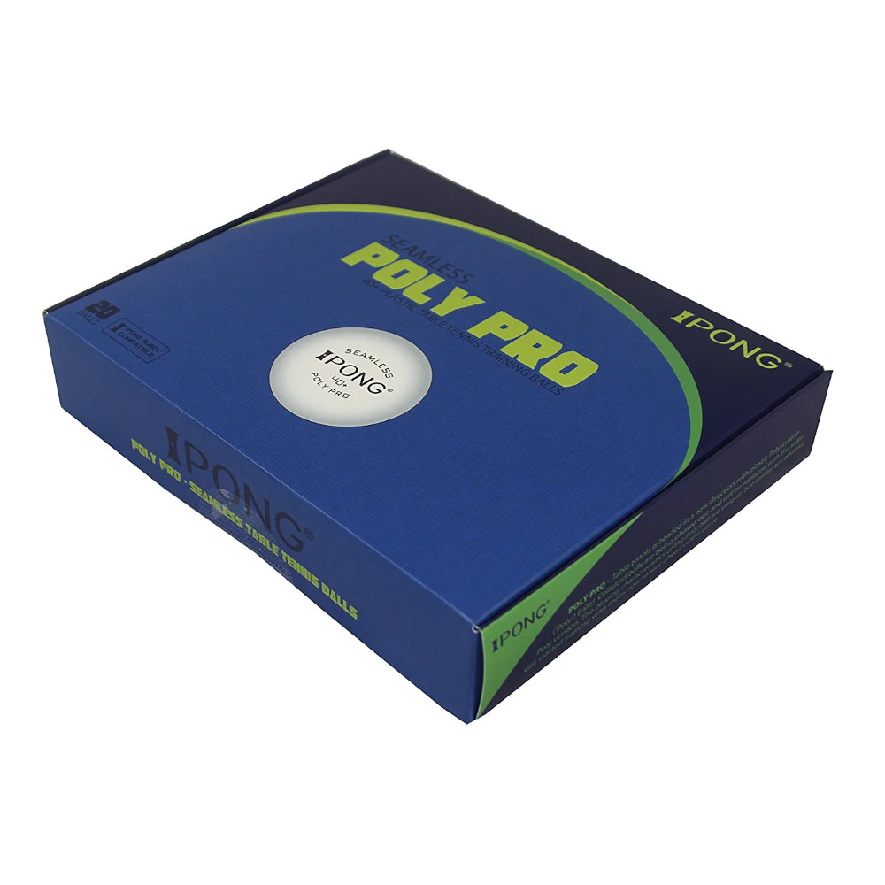 iPong Poly Pro Table Tennis Balls (20 Pack)