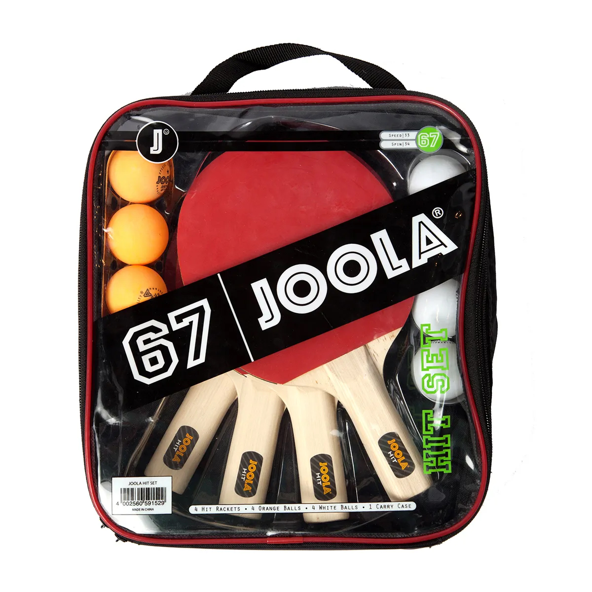 Joola Hit 4 Player Table Tennis Set