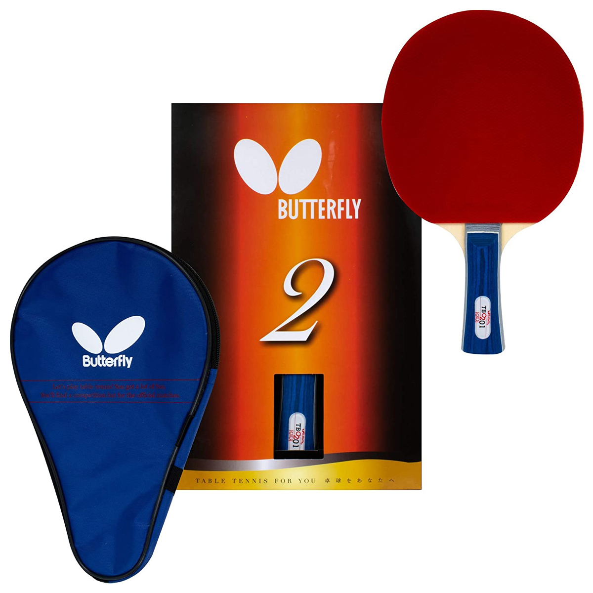 Butterfly Bty 201 FL Table Tennis Racket Set