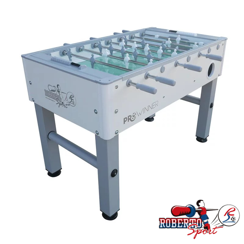 Roberto Sport Pro Winner Foosball Table - White Cabinet